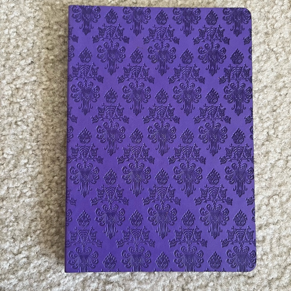 Disney’s Haunted Mansion Wallpaper Embossed Notebook